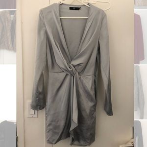 Silk Wrap Dress